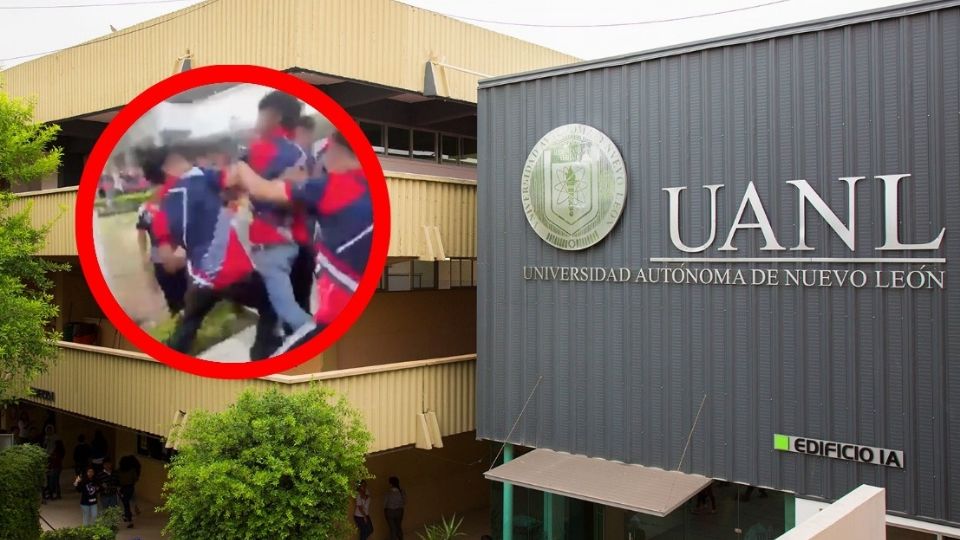 Batalla campal en la prepa 16.