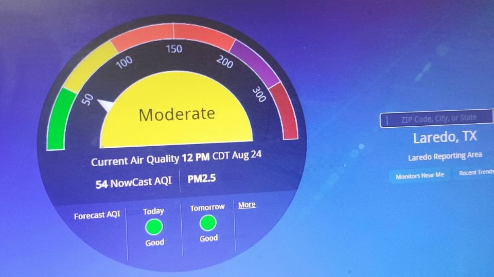 Aplicación vigila la calidad del aire