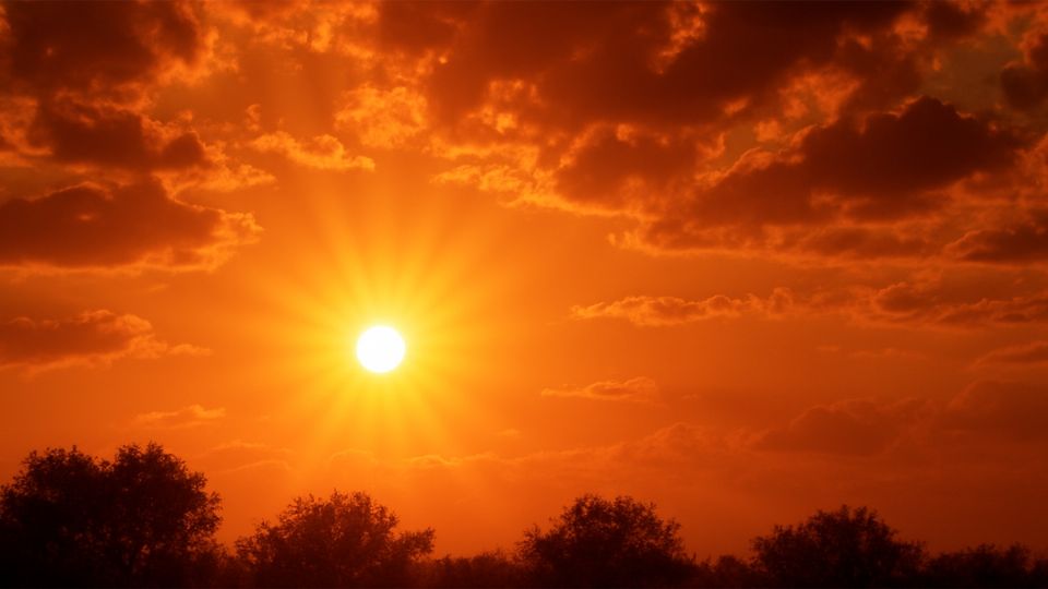 Bonito día caluroso para iniciar la semana