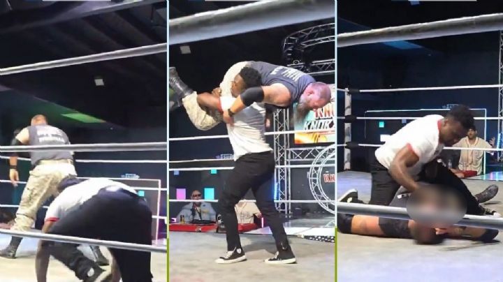 Peleador de MMA casi mata a luchador en vivo; show se salió de control | IMÁGENES FUERTES
