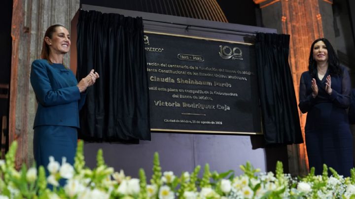 Claudia Sheinbaum celebra 100 Aniversario de la Fundación del Banco de México
