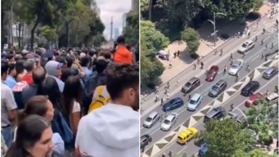 Graban película en México; paralizan el tráfico de la zona