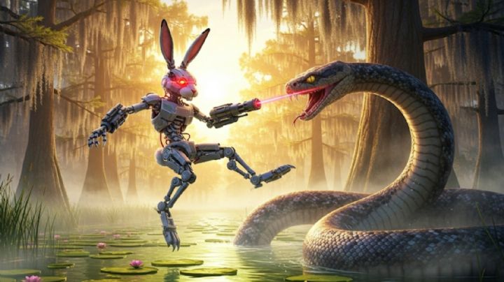 Combaten plaga de serpientes en EU con ‘conejos robot’; así se ven | VIDEO