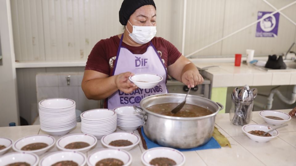 Los alumnos de nivel básico de Tamaulipas que inician su nuevo ciclo escolar tienen garantizado su desayuno