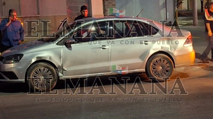 Jovencita provoca choque en la César López de Lara; terminó asustada por el accidente