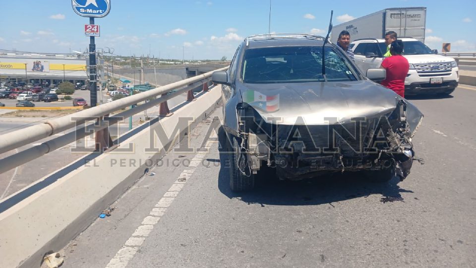 El exceso de velocidad y la falta de pericia al volante fueron los causantes de este pontencialmente mortal accidente