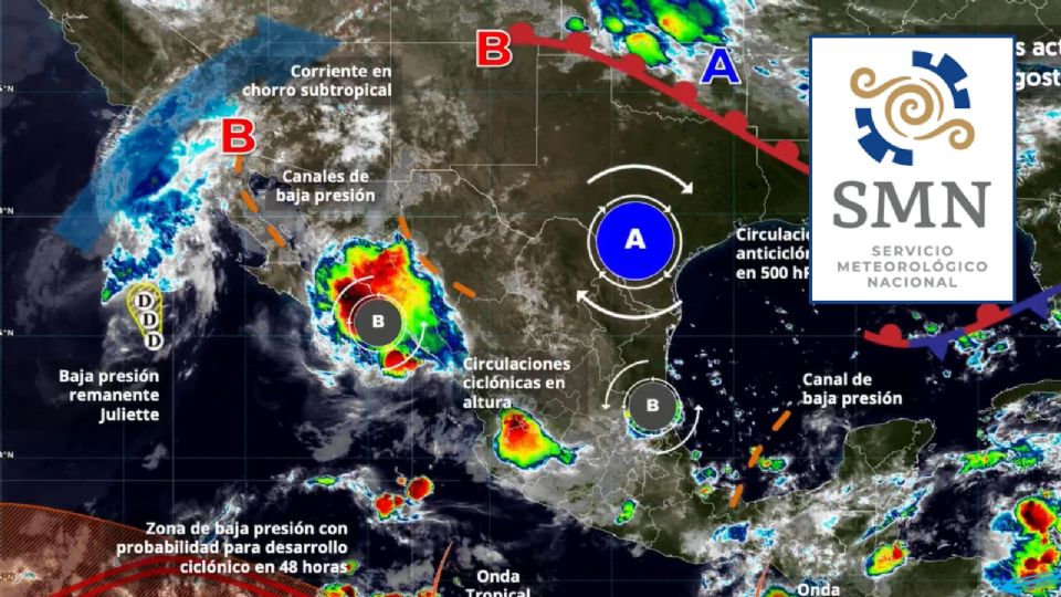 Estos estados se congelarán con temperaturas de hasta 0 grados