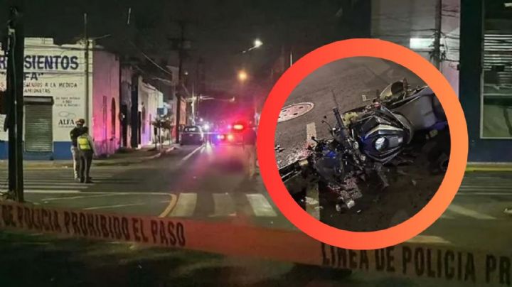 Automovilista en Monterrey se pasa el alto y mata a motociclista; su cuerpo salió proyectado