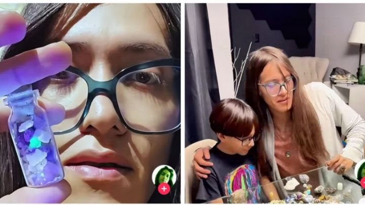 Influencer 'Insulini' recibe una piedra de URANIO de un niño de 9 años; el video se hizo viral