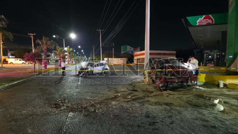 EL estado inconveniente del menor causó este percance que dejó a varias personas heridas