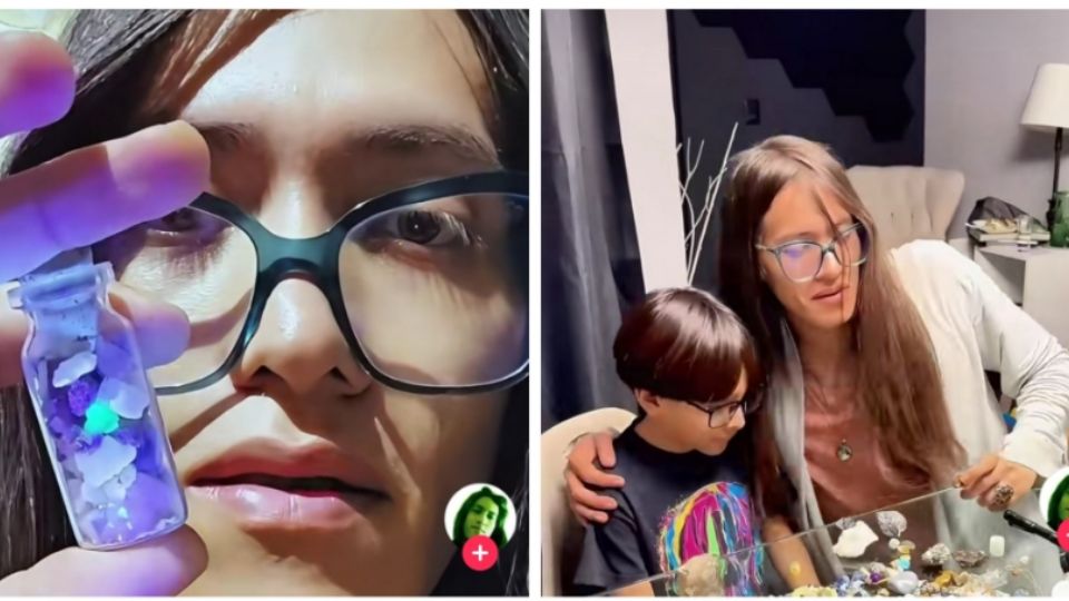 Ante el peligro potencial, el influencer decidió visitar al niño para conocer más sobre su colección y asegurarse de manejar el material con precaución