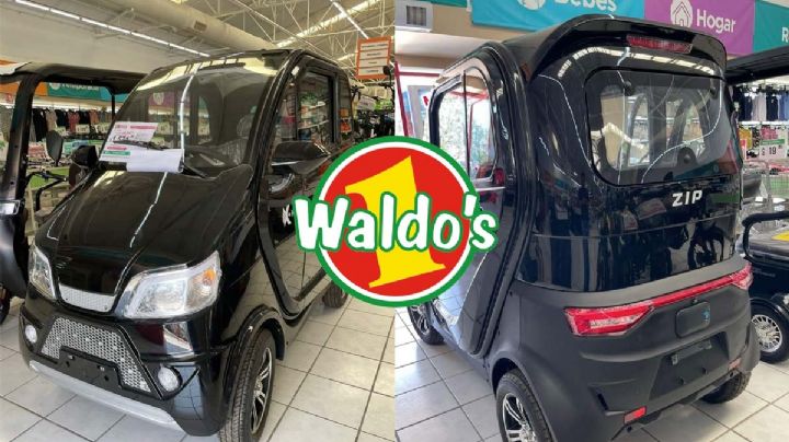Waldo's ofrece carro eléctrico en tan solo 79 mil pesos, ¿puede emplacarse?