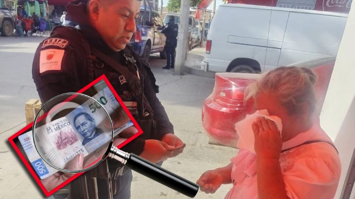 Estafan a abuelita comerciante con billete falso de 500 pesos; sus lágrimas conmovieron a todos