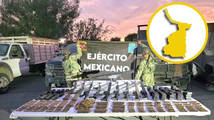 Gabinete de Seguridad: fuerte golpe al crimen organizado en Tamaulipas; aseguran armamento y vehículos blindados