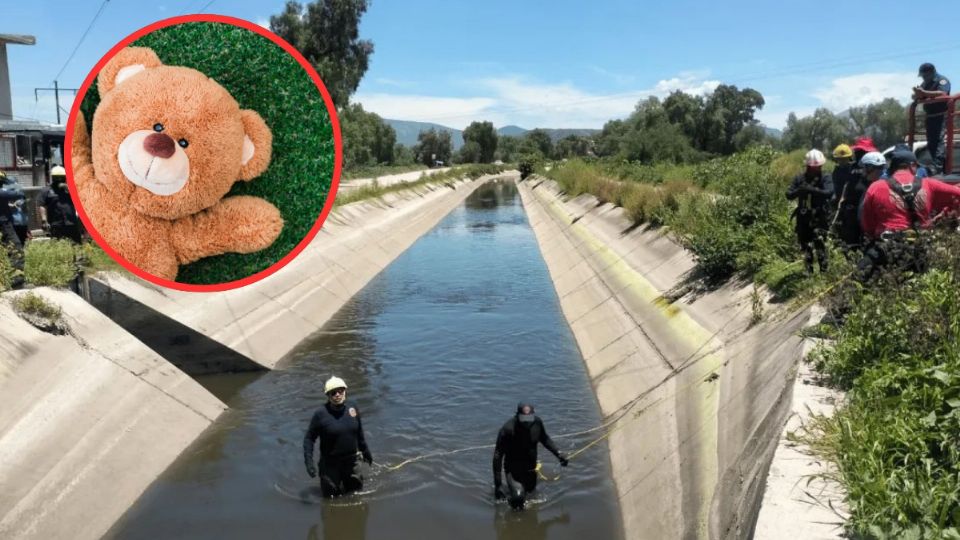 Durante varias horas las autoridades buscaron a un infante que había caído a un canal de aguas negras