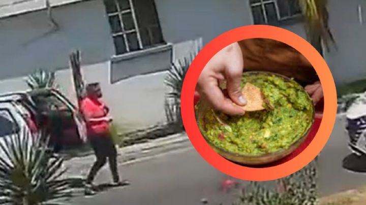 Se atraganta con un totopo en plena calle en Nuevo León; le salvan la vida con maniobra de Heimlich | VIDEO
