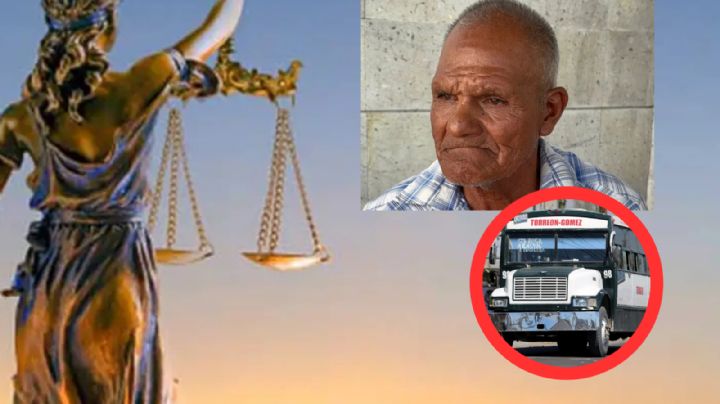 Abuelito pide justicia por la muerte de su esposa; autobús de pasajeros la atropelló