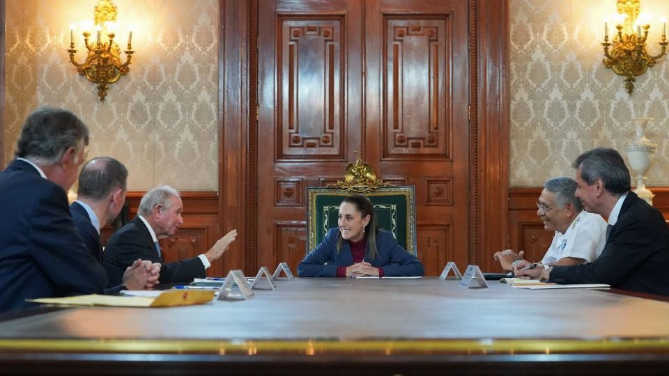 Esta mañana la presidenta Claudia Sheinbaum recibió Blackstone, quienes anunciaron una fuerte inversión en el país