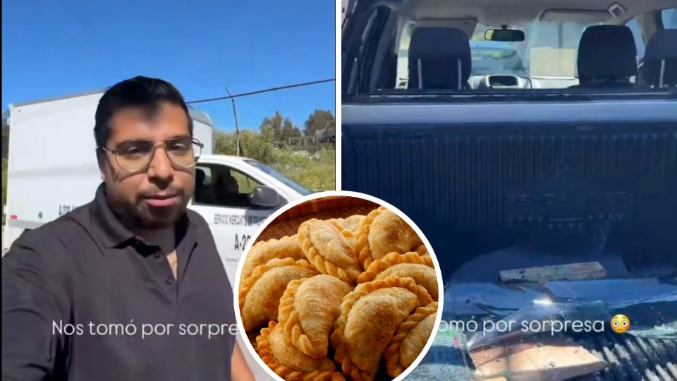 El influencer denunció el robo dentro de su camioneta