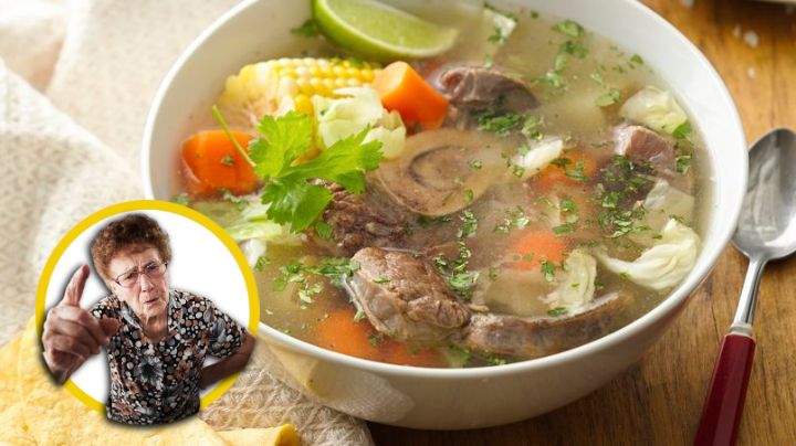 Esta es la mejor carne para el caldito de res; la encuentras en cualquier supermercado