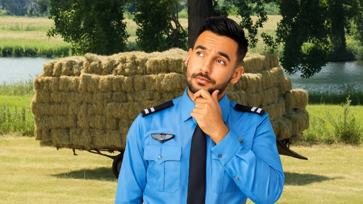 Detienen a hombre en Nuevo León con 200 kilos de hierba, así la 'disfrazo'; creyó que nadie lo notaría