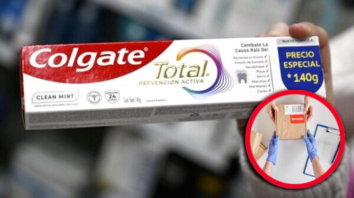 Retiran del mercado pasta dental Colgate en México: así puedes devolverla y obtener tu reembolso