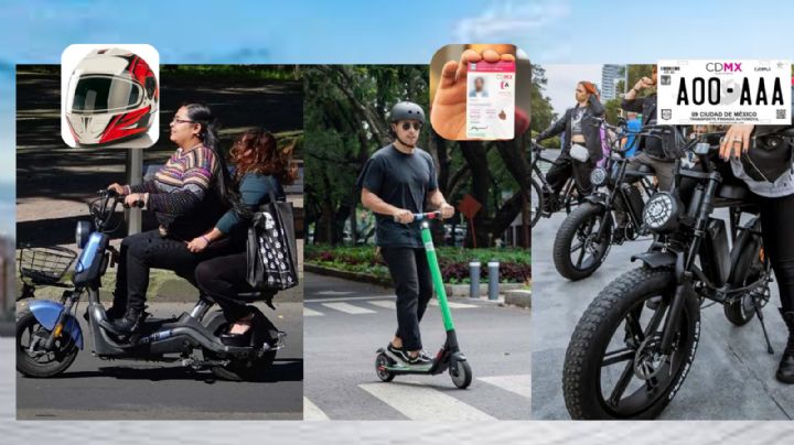 ¿Manejas un scooter o bici eléctrica?, necesitarás licencia; te decimos cuánto cuesta