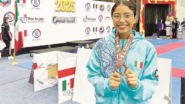 Orgullo de Nuevo Laredo: Laura Melisa Zamora consigue medalla en la Youth League