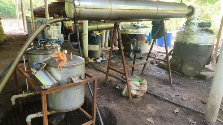 Aseguran laboratorios clandestinos y toneladas de metanfetaminas en Chiapas y Guerrero