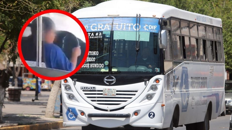 Niño manejando un camión en Durango.