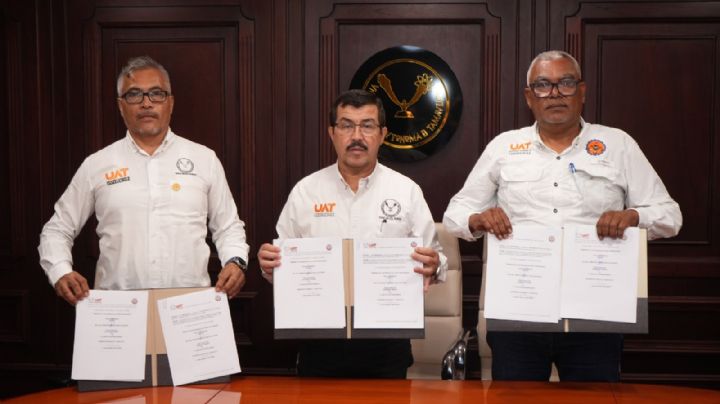 Acuerdan la UAT y el SUTUAT Contrato Colectivo de Trabajo 2025