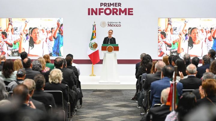 Asiste Américo Villarreal al Primer Informe de la presidenta Claudia Sheinbaum