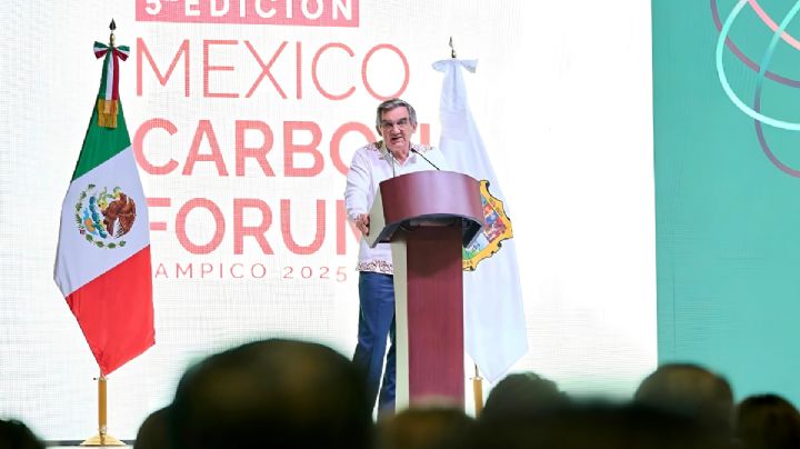 Inaugura Américo Villarreal la 5ª edición del México Carbon Forum en Tampico