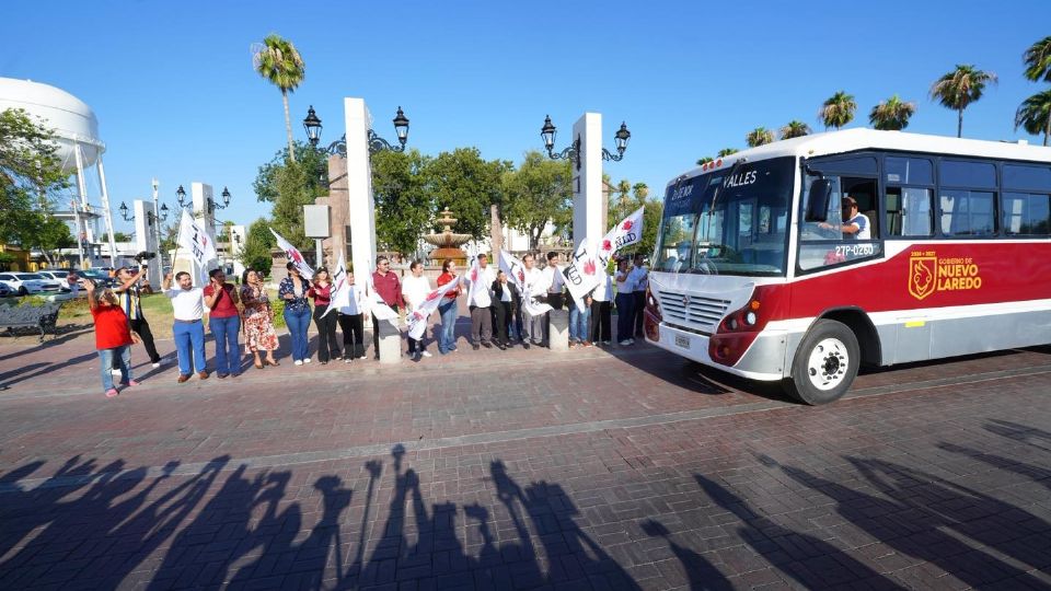 Transporte público en Nuevo Laredo.
