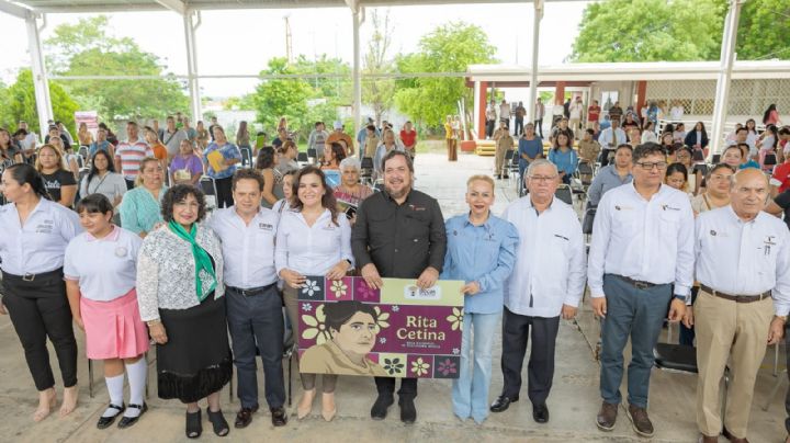 Beca Rita Cetina garantiza cobertura y permanencia escolar en Tamaulipas