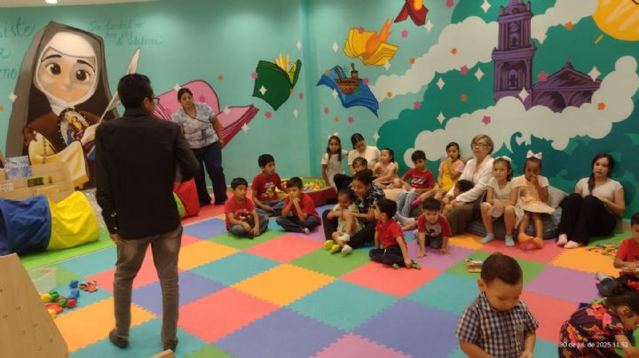 Atrae 'Bebeteca' de Nuevo Laredo a madres con niños de primera infancia