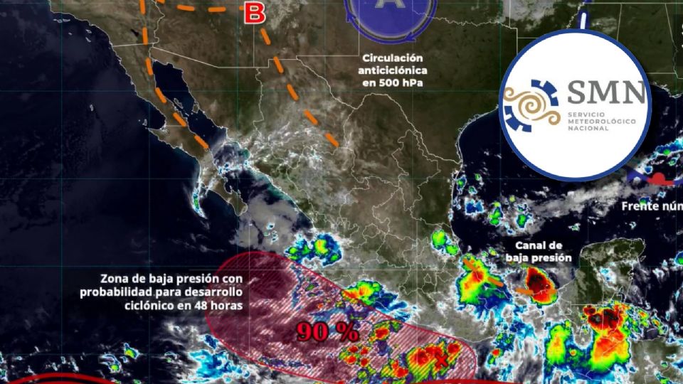 Habrá fuertes lluvias este jueves 11 de septiembre de 2025