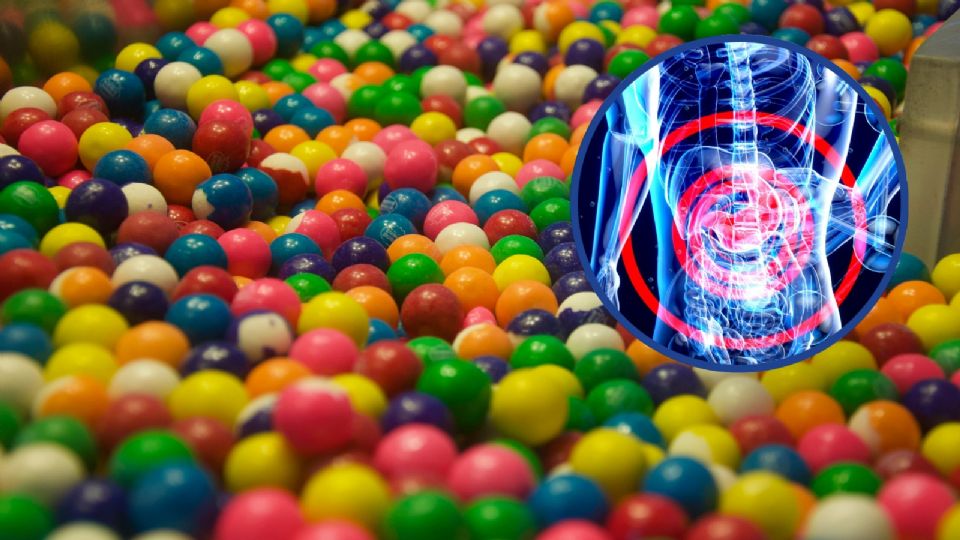 Esto ocurre si te comes un chicle; ¿se queda pegado en el estómago?