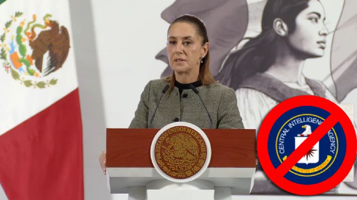 'Absolutamente falso': Sheinbaum niega participación de CIA en operativos militares
