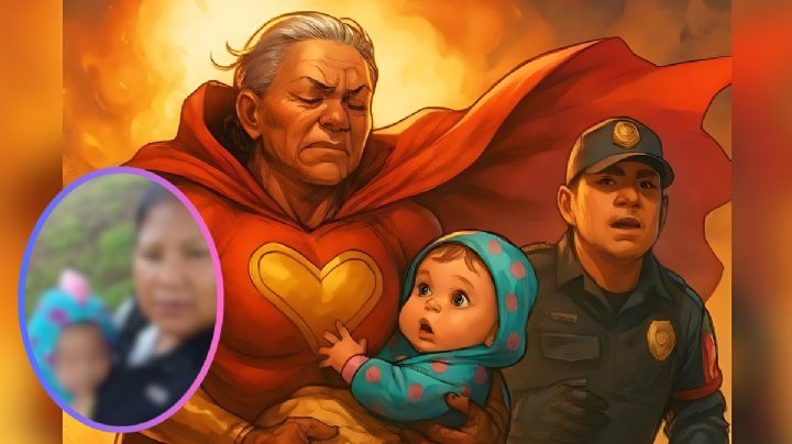 Explosión en Iztapalapa: la última foto de Alicia Matías abrazando a su nieta antes de la tragedia