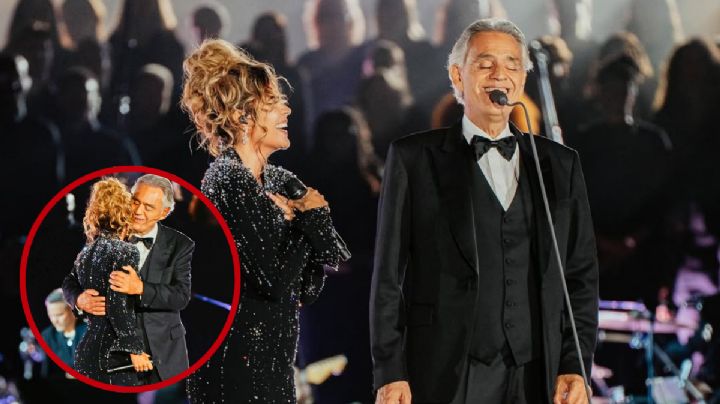 MOMENTO EXACTO en el que Karol G y Andrea Bocelli cantan en El Vaticano; así sonó ‘Vivo por ella’