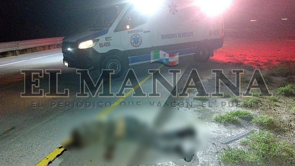 La confirmación del deceso fue realizada por paramédicos de Bomberos de Rescate, mientras que policías estatales acudieron para abanderar la zona