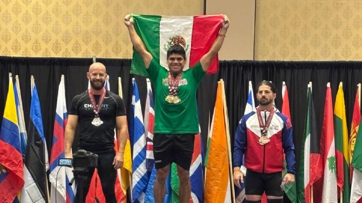 Tamaulipeco es Campeón Mundial de Halterofilia en Las Vegas