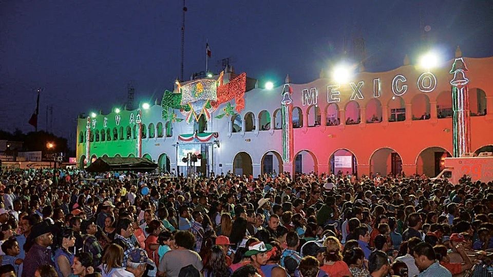 Grito de Independencia en Nuevo Laredo.