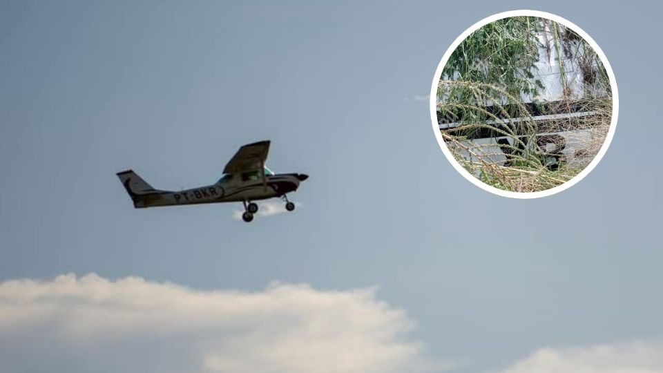 Una avioneta se desplomó cuando sobrevolaba por Culiacán, Sinaloa