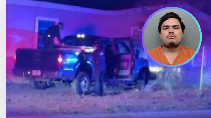 Laredo: persecución policiaca termina con camioneta chocando contra una casa