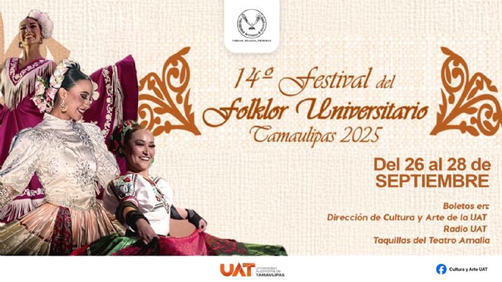 Prepara la UAT Festival del Folklor Universitario Tamaulipas 2025