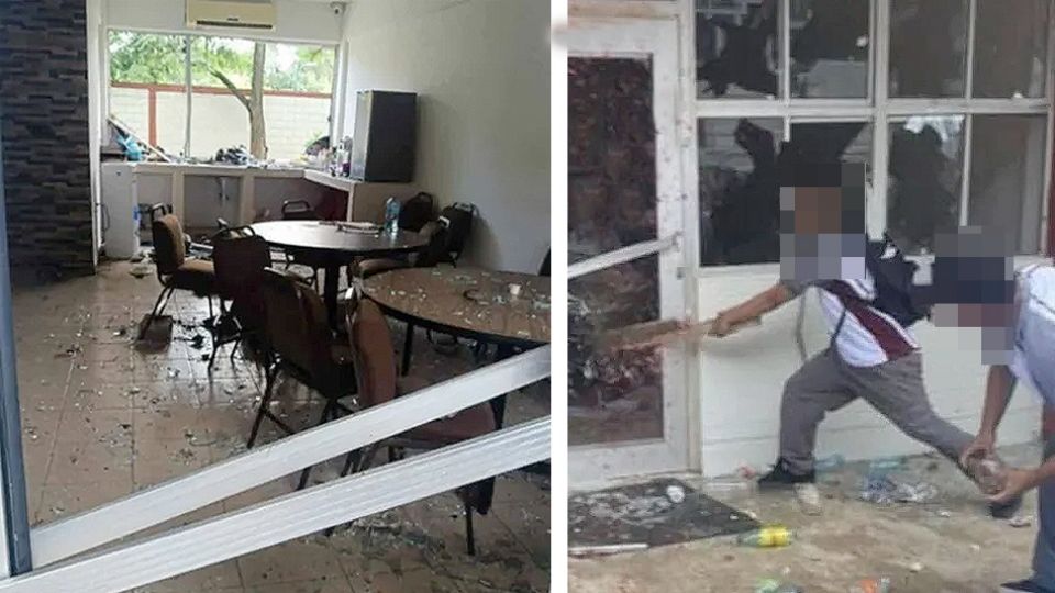 La situación se salió de control