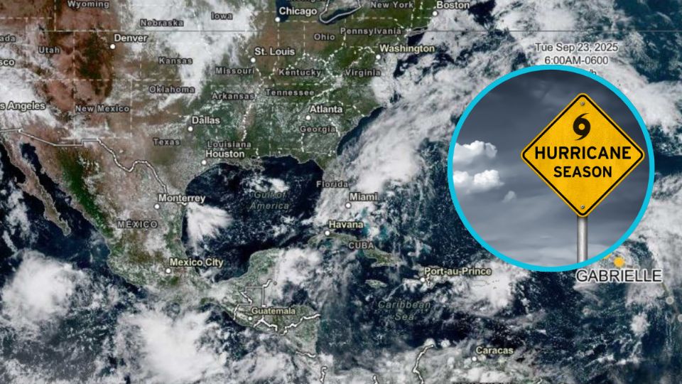 Gabrielle continúa intensificándose y alertan sobre su evolución a huracán categoría 1
