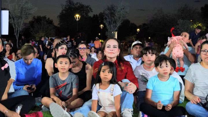 Cumple Carmen Lilia Canturosas con familias de Nuevo Laredo; transforma espacios públicos